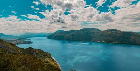 Lac du Bourget, Savoie, France.